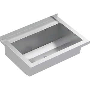 Praustuvas PL6T Planox 60cm, satin be skylės maišytuvui, be perpylimo