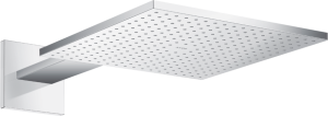 Dušo galva su laikikliu iš sienos AXOR ShowerSolutions 300/300 1jet, chromo spalvos