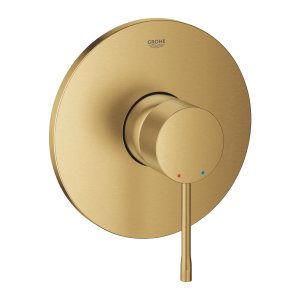 Dekoratyvinė dalis potinkinio dušo maišytuvo Grohe Essence 1 funkcijos matinė aukso spalva (Brushed cool sunset)