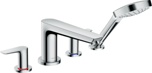 4 dalių vonios maišytuvas HANSGROHE Talis E, iš vonios krašto, spalva - chromo (chrome)