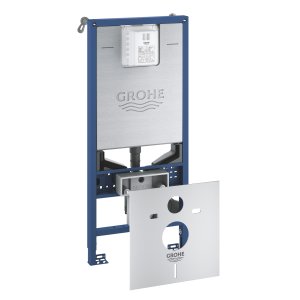 Potinkinis WC rėmas GROHE Rapid SLX (3in1) S dydžio mygtukui, su tvirtinimo elementais ir tarpine