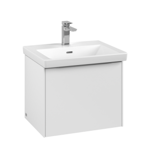 Spintelė apatinė Subway 3.0 523x429x477,5 pure white, chromuotos rankenėlės