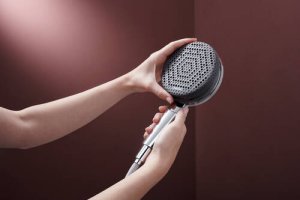 Rankinė dušo galva HANSGROHE Raindance Alive Select S 125, 3 srovių, EcoSmart+, spalva - chromo (chrome)