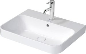 Praustuvas Duravit Happy D.2 Plus 60x46, antracitas
