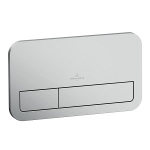 Vandens nuleidimo mygtukas VILLEROY&BOCH ViConnect E200 matinio chromo spalvos