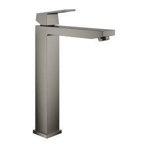 Praustuvo maišytuvas GROHE Eurocube XL dydis, be dugno vožtuvo, matinė grafito spalva (Brushed Hard Graphite)