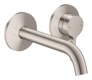 Praustuvo maišytuvas AXOR One 160 mm, iš sienos, nerūdijančio plieno spalvos (Stainless steel optic)