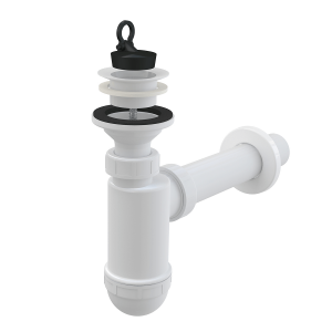 Praustuvo sifonas Alcadrain A42, su plastikiniu ventiliu, DN40