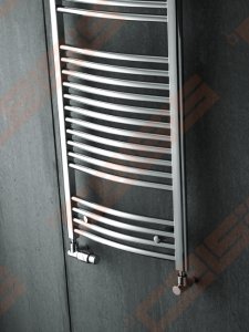 Rankšluosčių džiovintuvas ZEHNDER AURA PBTCZ 80x50,chromuotas