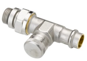 Balansinis ventilis RLV, DN15 tiesus, presuojamas