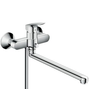 Vonios/dušo maišytuvas HANSGROHE Logis, ilgu snapu