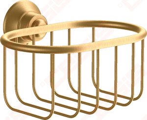 Muilinė - krepšelis AXOR Montreux, 160/101 mm, šlifuotos bronzos spalva (Brushed Brass)