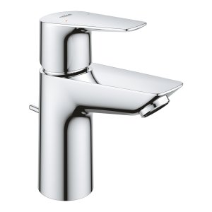 Praustuvo maišytuvas GROHE BauEdge S dydis, su dugno vožtuvu, chromo spalvos 