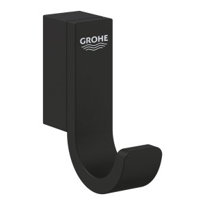 Kabliukas Grohe Selection, spalva - phantom black (juoda matinė)