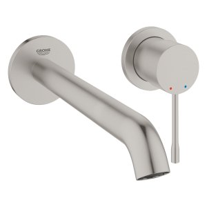 Praustuvo maišytuvas iš sienos GROHE Essence 230 mm ilgio, nerūdijančio plieno spalvos