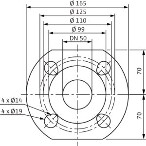 Cirkuliacinis siurblys Yonos MAXO 50/0,5-9 PN6/10