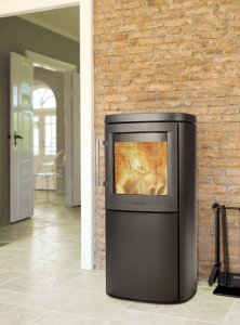 Plieninė krosnelė HWAM 4540c - Autopilot  (500x1143x406); 4,9kW