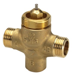 Dvieigis vožtuvas VZL2 DN15, 0.63 m³/h