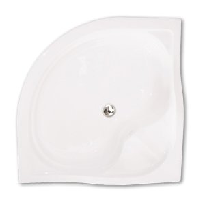 Dušo padėklas ROTH SEMIDEEP NEO 80x80 cm (radius 550)