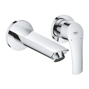 Praustuvo maišytuvas iš sienos GROHE Eurosmart, 2 dalių, chromo spalvos 