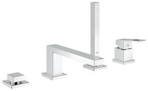 Maišytuvas voniai GROHE Eurocube 4 skylės, su dušeliu