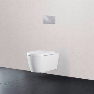 Mygtukas WC rėmui Durasystem Beta 100 chromas