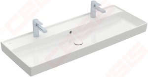 Praustuvas Colaro 1200x470 2 skylės maišytuvui C+
