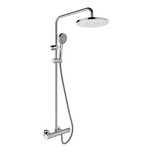 Sistema dušo Laufen CityPro, termostatinė, su lietaus dušo galva (Ø 250 mm), su dušo komplektu