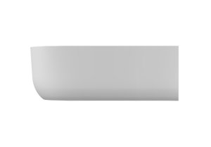 Akmens masės Balteco Xonyx vonia Marin 171x82x63cm kampinė dešinės pusės baltos spalvos 