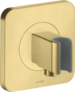 Dušo laikiklis su žarnos pajungimu AXOR Citterio E, šlifuoto žalvario spalvos (Brushed Brass)