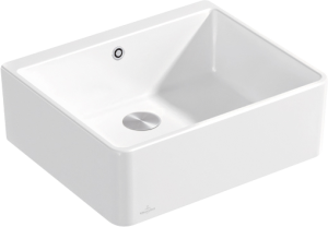 Plautuvė single bowl 595x500 balta