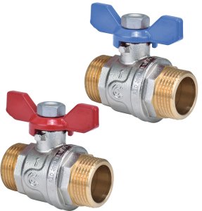 Ventilis rutulinis trumpa rankena i/i 1/2' CALIDO