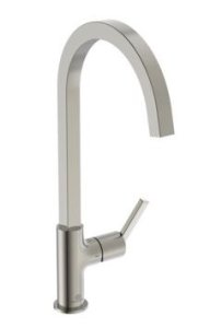 Maišytuvas plautuvei Ideal Standard Gusto Square, spalva - Silver Storm
