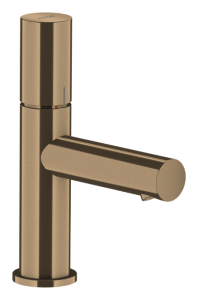 Praustuvo maišytuvas AXOR Uno 80 su dugno vožtuvu, šlifuotos bronzos spalvos (Brushed Bronze)