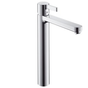 Praustuvo maišytuvas HANSGROHE Metris S 260, su dugno vožtuvu, iš stalviršio