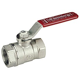 Žalvarinis chromuotas (matinis) GIACOMINI R250D rutulinis ventilis Dn1/4"