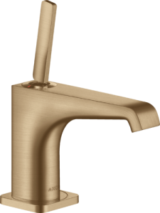 Praustuvo maišytuvas AXOR Citterio E 90 su dugno vožtuvu, šlifuotos bronzos spalvos (Brushed Bronze)