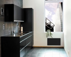 ADAX Elektrinis radiatorius NEO NP 14 KDT Black (370x1049x84)