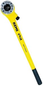 Terkšlė rankiniam sriegimui REMS Eva (galvoms Dn3/8"-2")