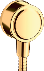 Potinkinio dušo jungtis AXOR Montreux su atbuliniu vožtuvu, poliruoto aukso spalvos (Polished Gold Optic)