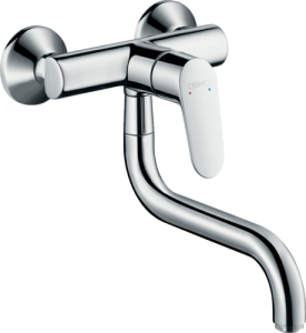 Plautuvės maišytuvas Hansgrohe iš sienos FocusE2