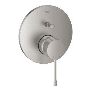Dekoratyvinė dalis potinkinio dušo/vonios maišytuvo Grohe Essence New 2 funkcijų nerūdijančio plieno spalva (stainless steel)