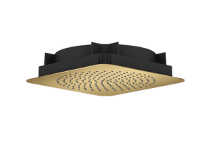 Dušo galva AXOR Citterio C 270/270 1jet, įleidžiama, šlifuoto aukso spalvos  (Brushed Gold Optic)