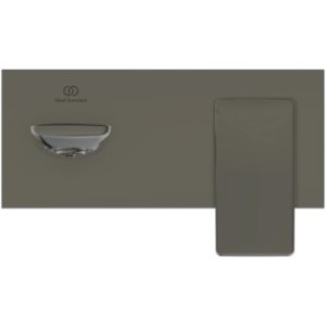 Maišytuvas praustuvui iš sienos Ideal Standard Conca, spalva Magnetic Grey, montuojamas su potinkine dalimi A1313NU