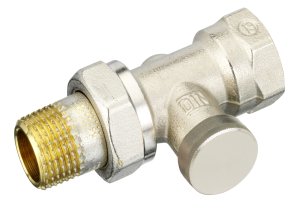 Uždarymo ventilis RLV-S, DN15, vidinis sriegis, tiesus, R 1/2, Rp 1/2, 2.2 m³/h