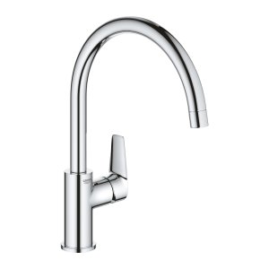 Plautuvės maišytuvas GROHE BauEdge, chromo spalvos 