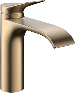 Praustuvo maišytuvas HANSGROHE Vivenis 110 CoolStart, su dugno vožtuvu, spalva - šlifuotos bronzos (brushed bronze)
