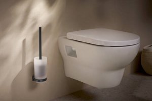 WC šepetys Hansgrohe AddStoris, matinis juodas