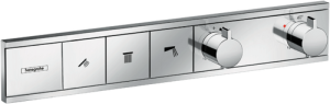 Dekoratyvinė dalis potinkiniam termostatiniam dušo maišytuvui HANSGROHE RainSelect, 3 funkcijos, spalva - chromo