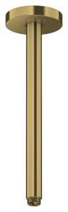 Laikiklis iš lubų dušo galvai AXOR ShowerSolutions, 300 mm, šlifuoto žalvario spalvos (Brushed Brass)